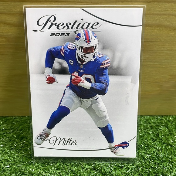 7. Panini Lot of 10 Cards Buffalo 🦬 BILLS Football Trading Cards 🏈 - Picture 3 of 11